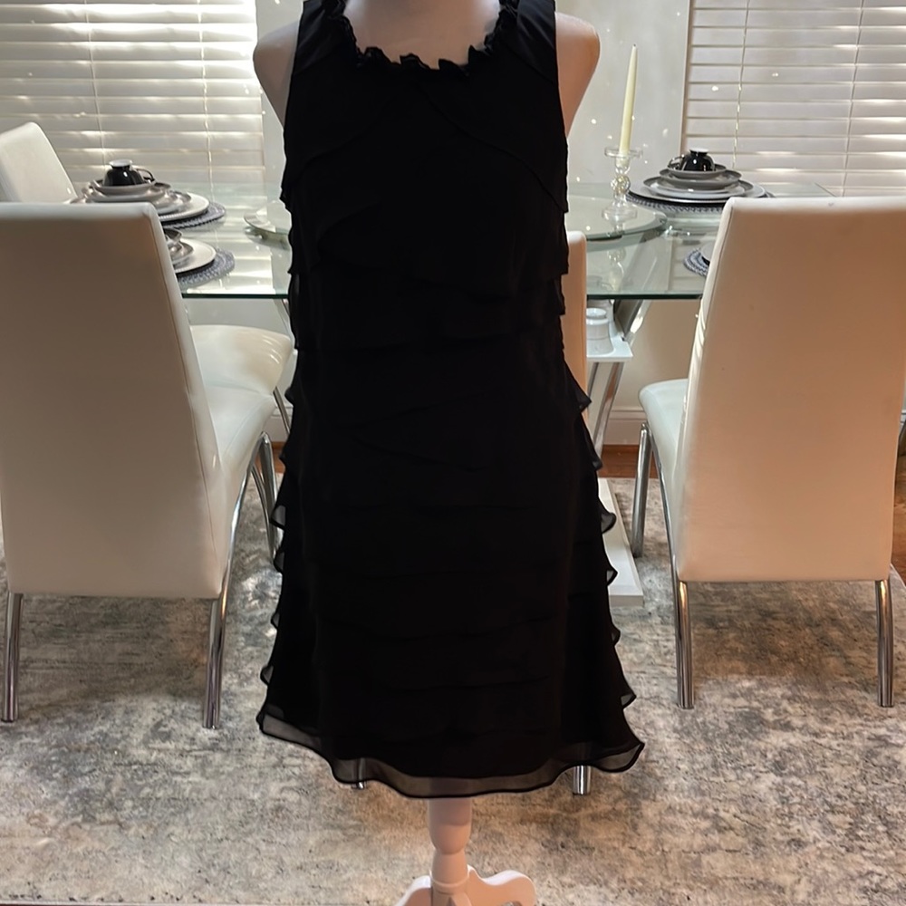 Women’s short black dress